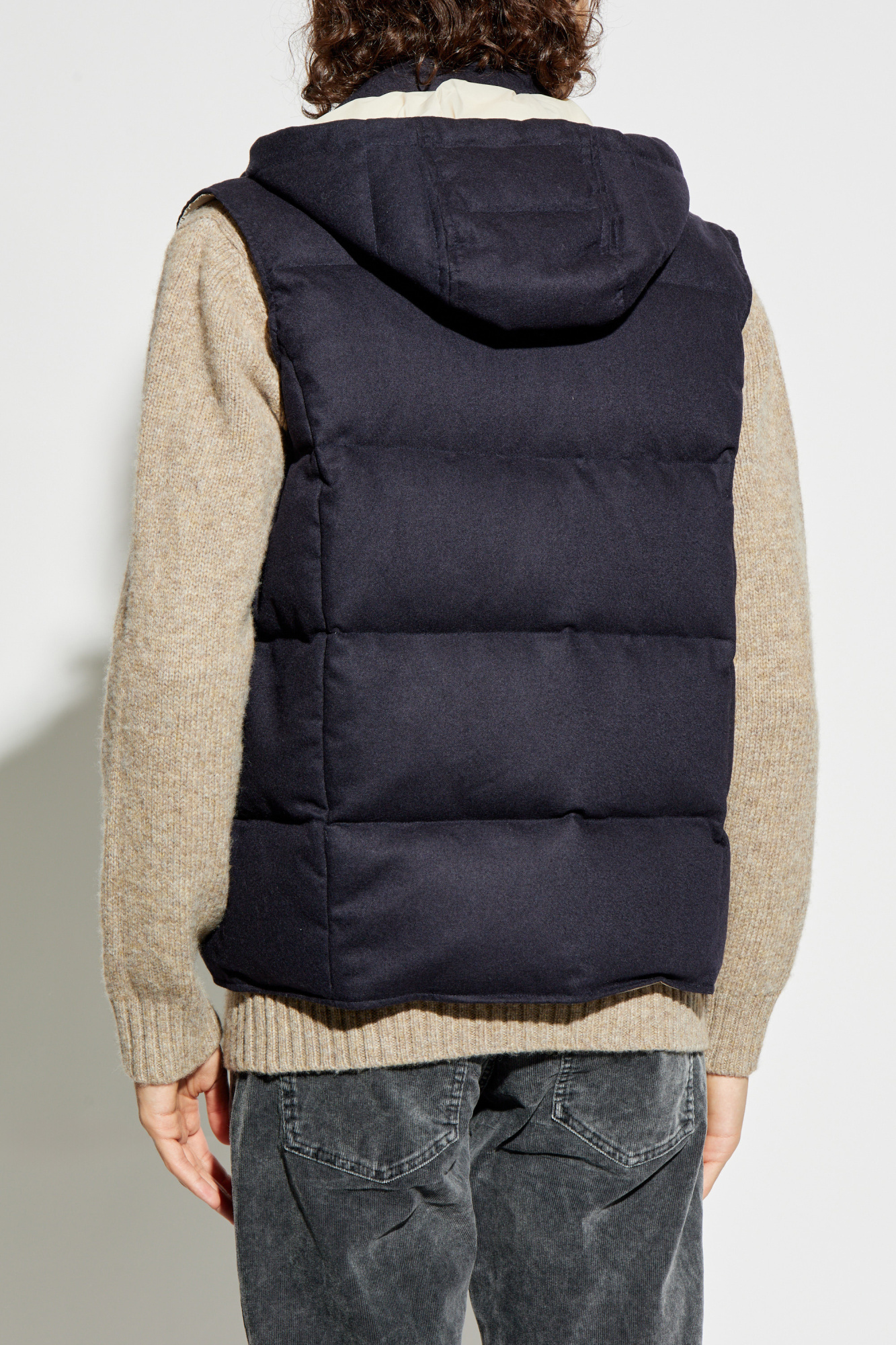 トップス OFFTHECUFF 23aw VELOR CODE EMB GILET VELOR CODE EMB GILET – OFFTHECUFF